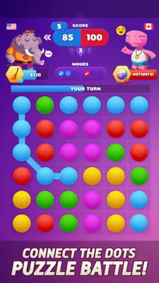 Dots Match PvP Battle android App screenshot 3